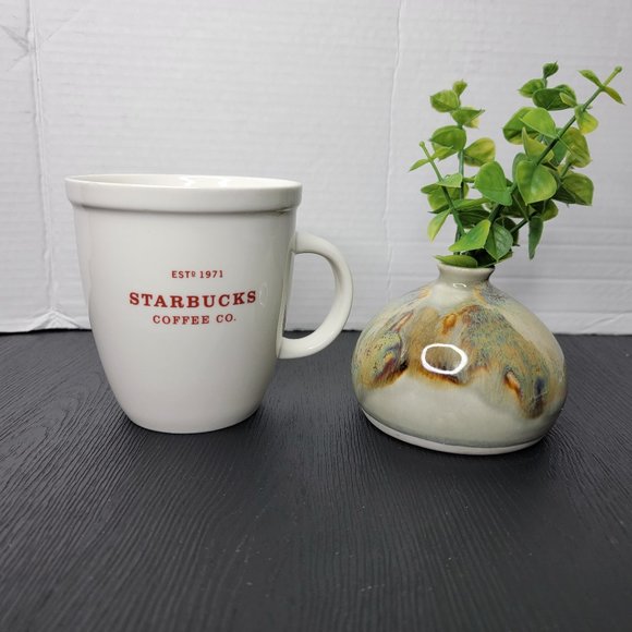 Starbucks 18oz 2007 Ceramic Holiday Mug